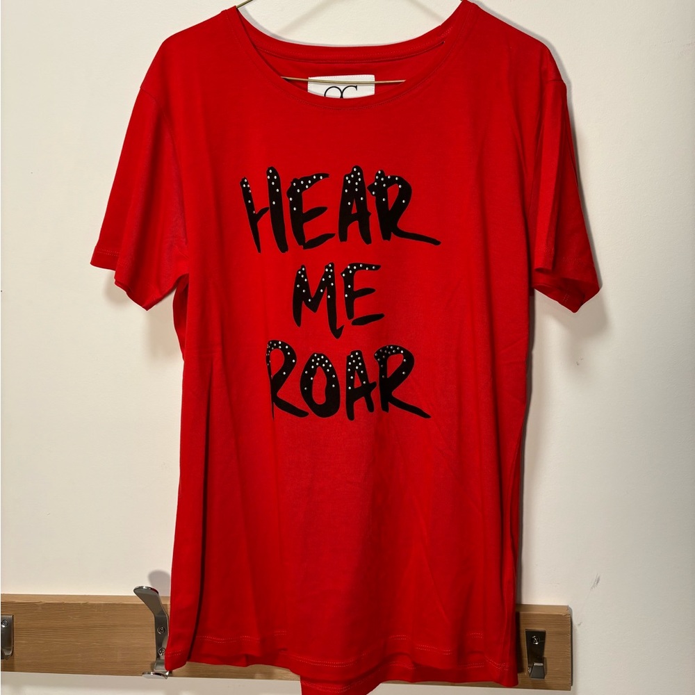 Quantum Courage T Shirt Red